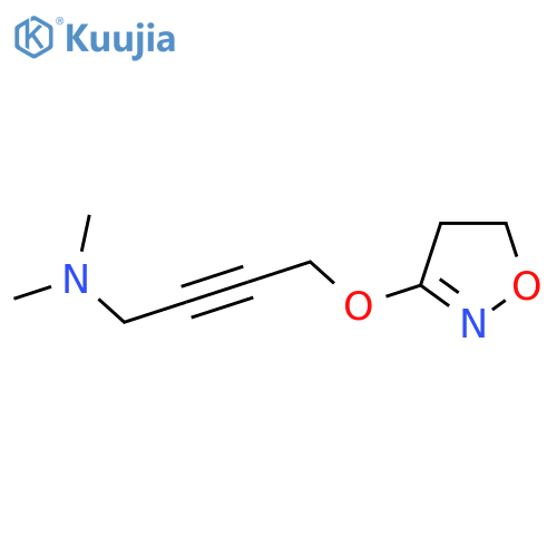 3-[4-(Dimethylamino)-2-butynyloxy]-2-isoxazoline structure