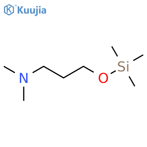 1-Propanamine, N,N-dimethyl-3-[(trimethylsilyl)oxy]- structure