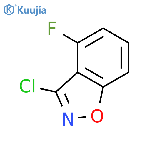 3-Chloro-4-fluorobenzodisoxazole structure
