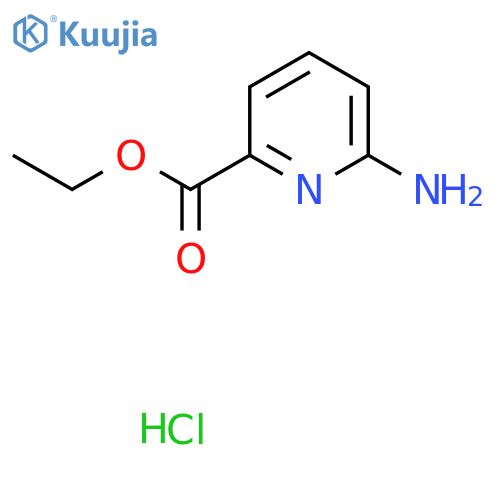 ethyl 6-aminopyridine-2-carboxylate hydrochloride structure