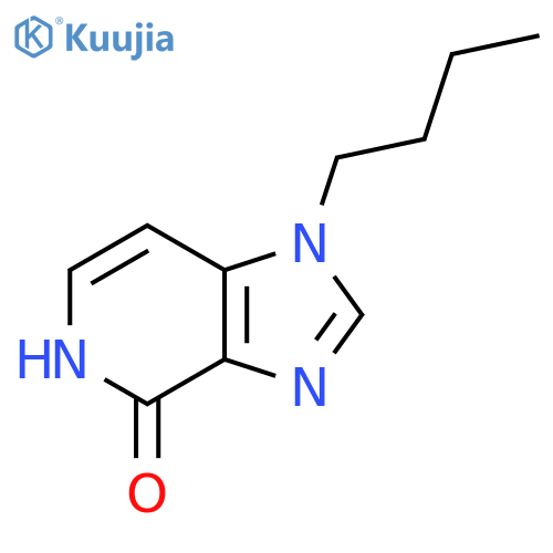 4H-Imidazo[4,5-c]pyridin-4-one, 1-butyl-1,5-dihydro- structure