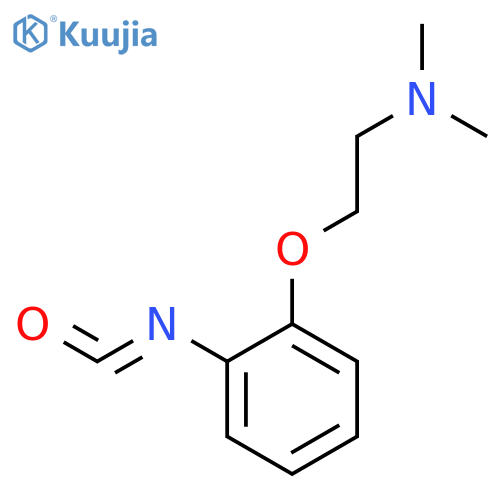 Ethanamine, 2-(2-isocyanatophenoxy)-N,N-dimethyl- structure