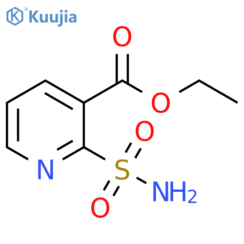 ethyl 2-sulfamoylpyridine-3-carboxylate structure