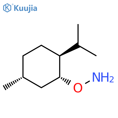 Hydroxylamine,O-[(1R,2S,5R)-5-methyl-2-(1-methylethyl)cyclohexyl]- structure