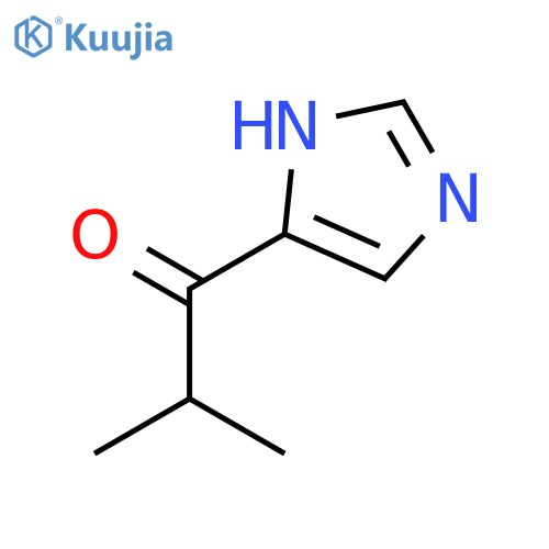 1-(1H-imidazol-5-yl)-2-methyl-1-Propanone structure