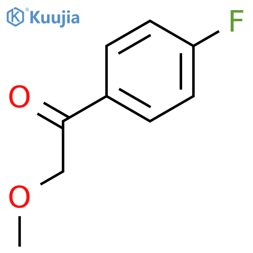 1-(4-fluorophenyl)-2-methoxyethan-1-one structure
