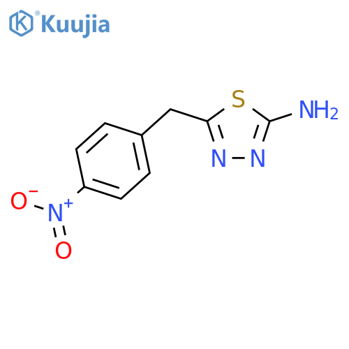 5-(4-Nitrobenzyl)-1,3,4-thiadiazol-2-amine structure