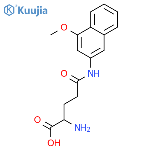 L-Glutamic Acid γ-(4-Methoxy-β-naphthylamide) structure