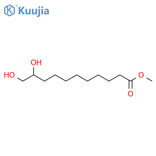 Methyl 10,11-dihydroxyundecanoate structure