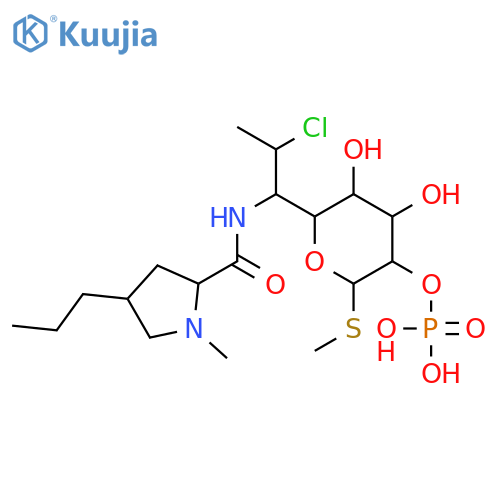 Clindamycin phosphate structure