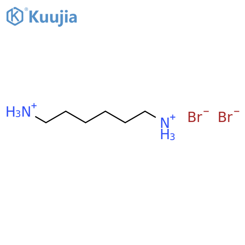 1,6-Hexanediamine,hydrobromide (1:2) structure
