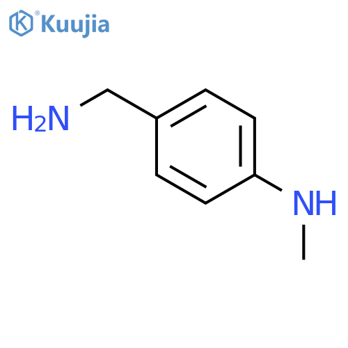 4-(aminomethyl)-n-methylaniline structure