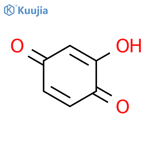 2,5-Cyclohexadiene-1,4-dione,2-hydroxy- structure