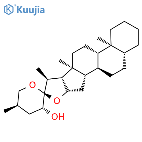 (1R,2S,3'R,4S,5'R,6S,7S,8R,9S,12S,13S,18R)-5',7,9,13-Tetramethylspiro[5-oxapentacyclo[10.8.0.02,9.04,8.013,18]icosane-6,2'-oxane]-3'-ol structure