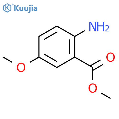 Methyl 2-amino-5-methoxybenzoate structure