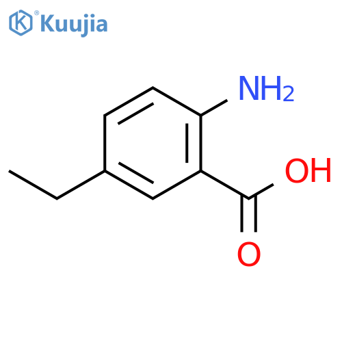 2-Amino-5-ethylbenzoic acid structure