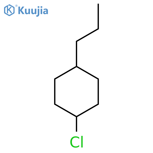 1-Chloro-4-propylcyclohexane structure