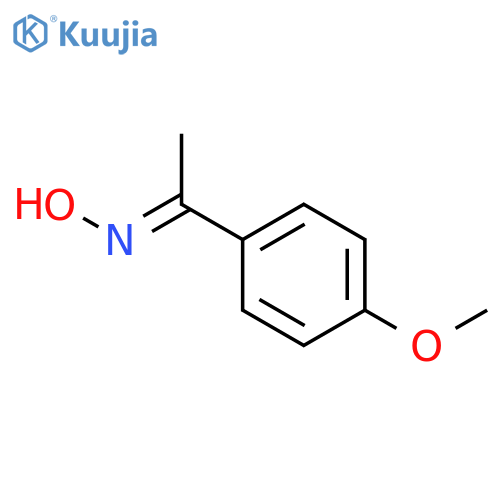 Ethanone,1-(4-methoxyphenyl)-, oxime structure