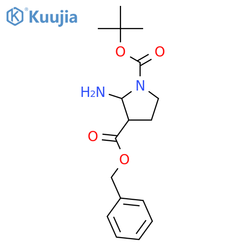 (S)-3-CBZ-AMINO-1-BOC-PYRROLIDINE structure