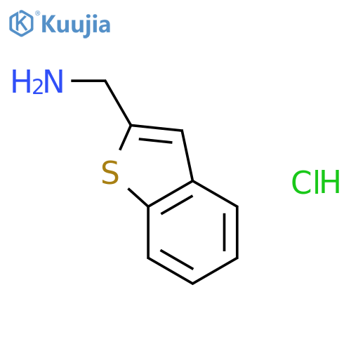 (1-benzothien-2-ylmethyl)amine hydrochloride structure