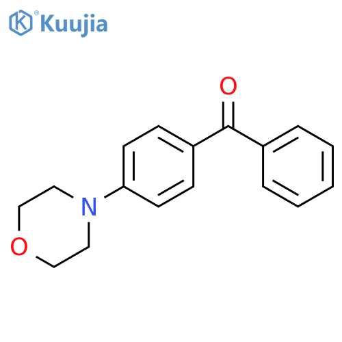 (4-Morpholinophenyl)(phenyl)methanone structure