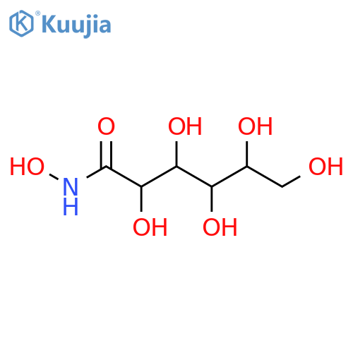 D-Gluconamide,N-hydroxy- structure