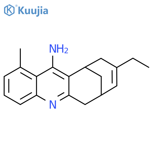 7,11-Methanocycloocta[b]quinolin-12-amine,9-ethyl-6,7,10,11-tetrahydro-1-methyl- structure
