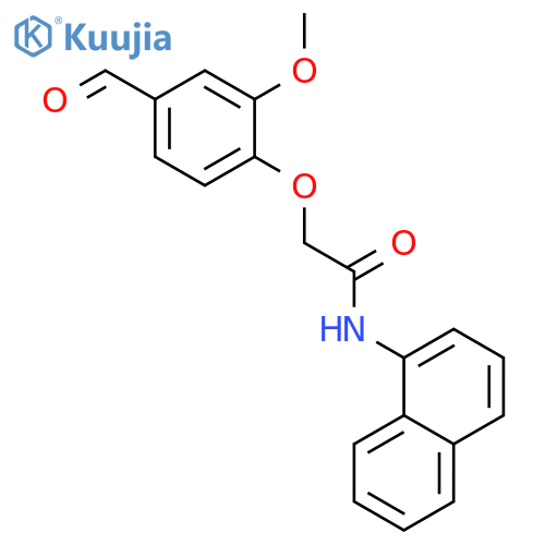 2-(2-Ethoxy-4-formylphenoxy)-N-phenylacetamide structure