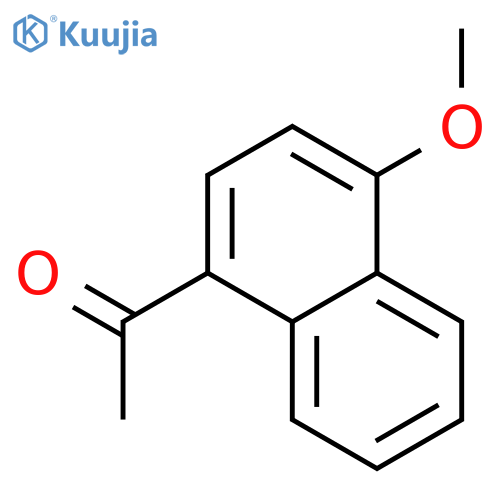 1-(4-Methoxy-1-naphthalenyl)-ethanone structure