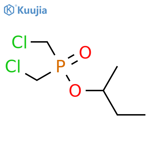 Phosphinic acid,bis(chloromethyl)-, sec-butyl ester (8CI) structure