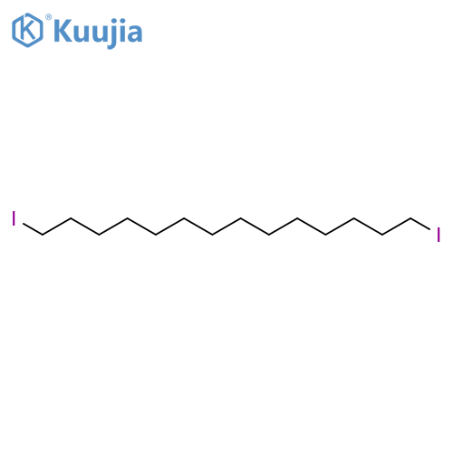 Tetradecane, 1,14-diiodo- structure