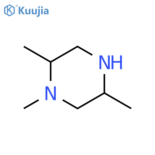 (2R,5S)-1,2,5-trimethylpiperazine structure