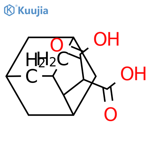 2-(adamantan-1-yl)propanedioic acid structure