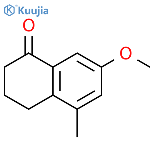 7-methoxy-5-methyl-3,4-dihydronaphthalen-1(2H)-one structure