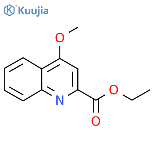 Ethyl 4-methoxyquinoline-2-carboxylate structure