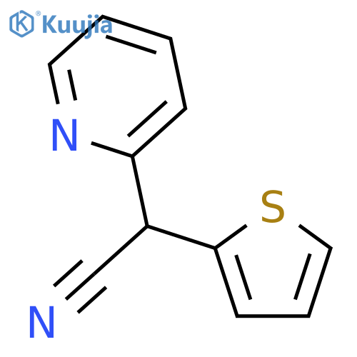 2-Pyridineacetonitrile,a-2-thienyl- structure