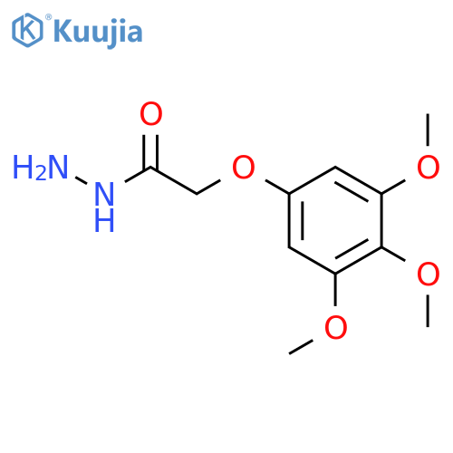 Acetic acid,2-(3,4,5-trimethoxyphenoxy)-, hydrazide structure