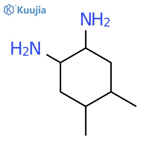 1,2-Cyclohexanediamine, 4,5-dimethyl- structure