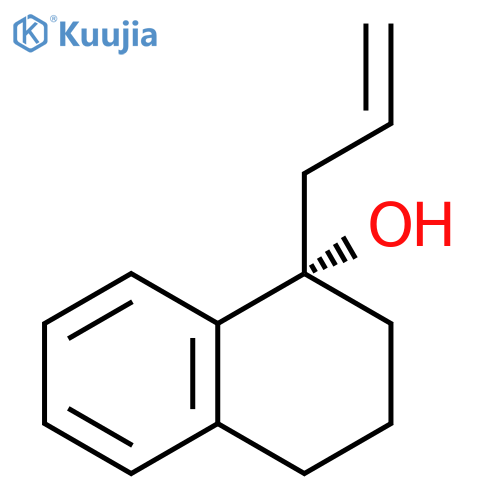 1-Naphthalenol, 1,2,3,4-tetrahydro-1-(2-propenyl)-, (1S)- structure