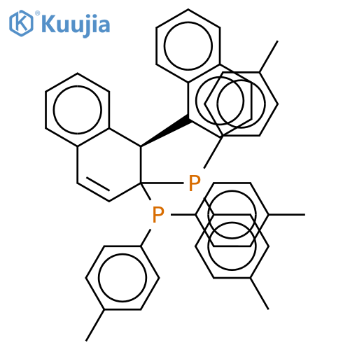 Phosphine, [2,2'-binaphthalene]-1,1'-diylbis[bis(2-methylphenyl)- structure