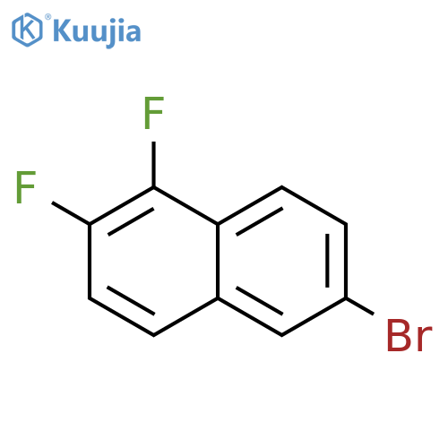 6-bromo-1,2-difluoronaphthalene structure