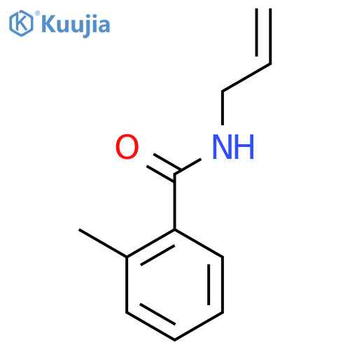 Benzamide, 2-methyl-N-2-propenyl- structure