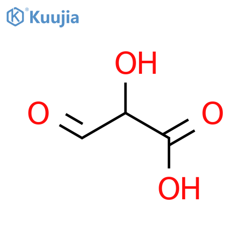 Propanoic acid,2-hydroxy-3-oxo- structure