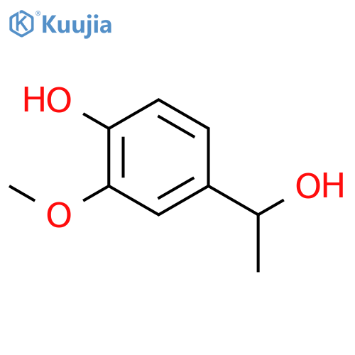 4-Hydroxy-3-methoxy-α-methylbenzyl Alcohol structure