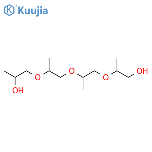 1-Propanol,2-[2-[2-(2-hydroxypropoxy)propoxy]propoxy]- structure