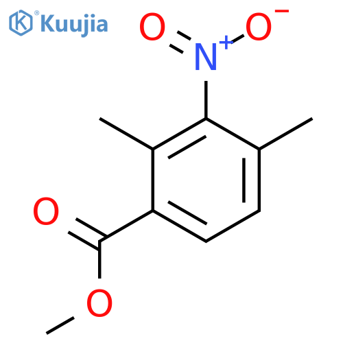 methyl 2,4-dimethyl-3-nitrobenzoate structure