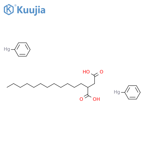 Mercury, [m-[2-dodecylbutanedioato(2-)-kO1:kO4]]diphenyldi- structure