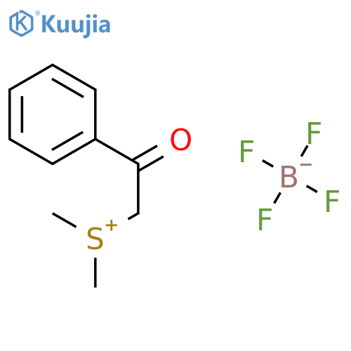 Dimethylphenacylsulfonium Tetrafluoroborate structure