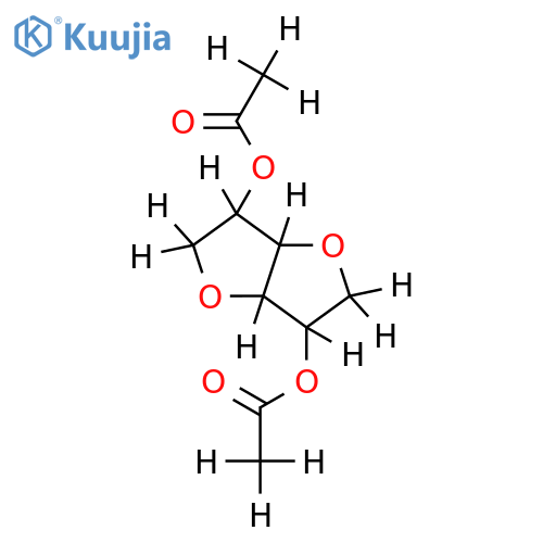 2, 5-Di-Ac-1, 4:3, 6-Dianhydromannitol, 9CI, 8CI structure