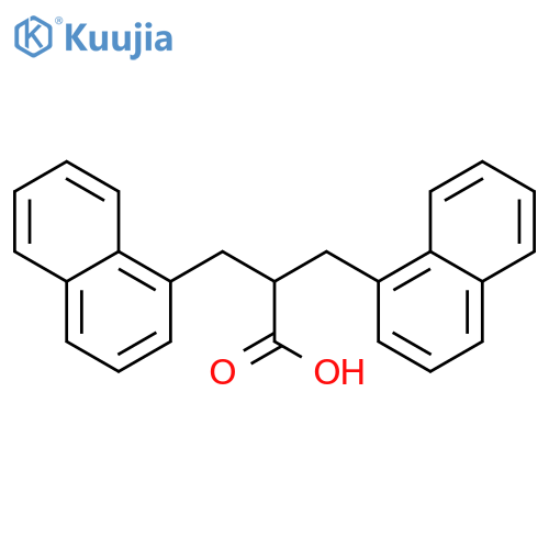 3-(Naphthalen-1-yl)-2-(naphthalen-2-ylmethyl)propanoic Acid structure